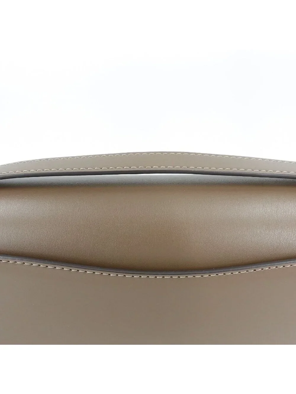 Coach Bandit Leather Shoulder Bag Dark Stone Gray OS